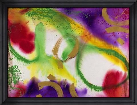 Framed Wind Chimes I Print