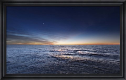 Framed Great Red Spot of Jupiter Print