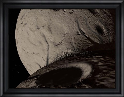 Framed Trojan Asteroid Hektor Print