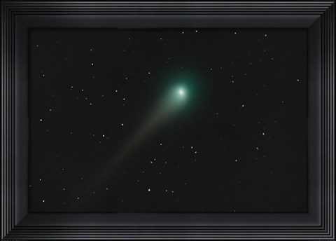Framed Comet Holmes Print