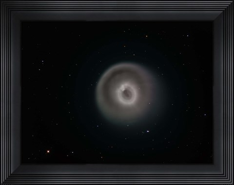Framed Comet 17P/Holmes after the Comet erupted Print