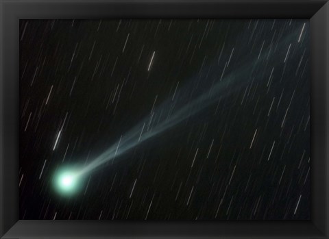 Framed Comet Lemmon Print