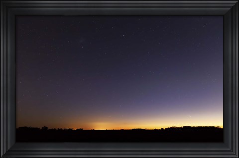 Framed Comet Panstarrs IV Print