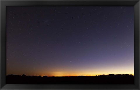 Framed Comet Panstarrs IV Print