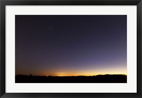 Framed Comet Panstarrs IV Print