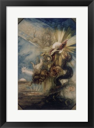 Framed Fall Of Phaeton Print