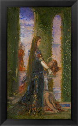 Framed Salome In the Garden, 1878 Print