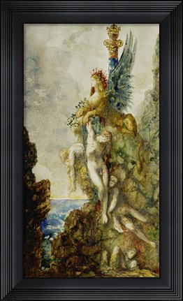 Framed Victorious Sphinx, 1888 Print