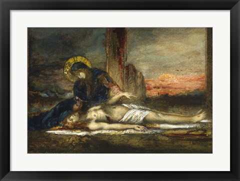 Framed Pieta Print