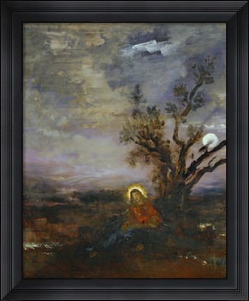 Framed Christ On the Mount Of Olives, 1875-1880 Print