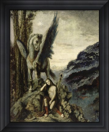 Framed Wayfaring Poet,  1890-91 Print