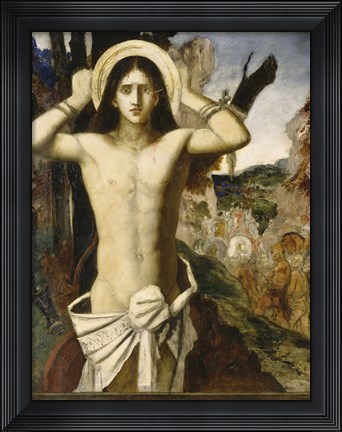 Framed Saint Sebastian Print