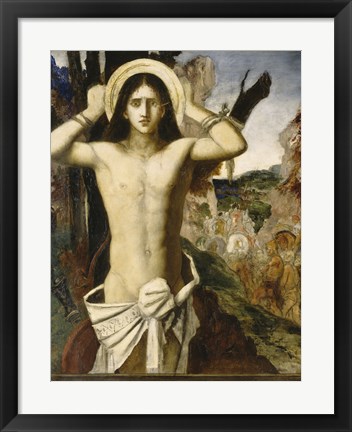 Framed Saint Sebastian Print