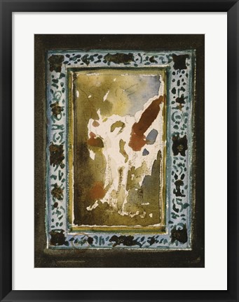 Framed Saint Sebastian Print