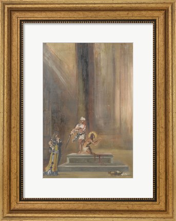 Framed Beheading Of Saint John The Baptist, 1870 Print