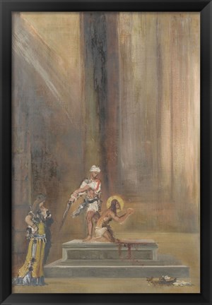 Framed Beheading Of Saint John The Baptist, 1870 Print