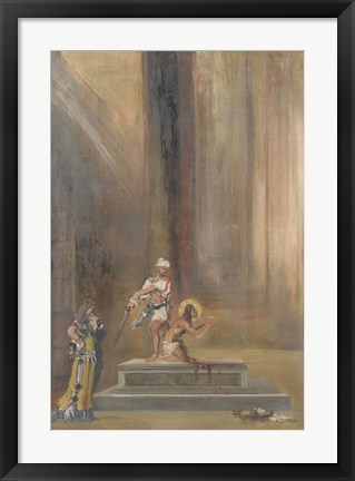 Framed Beheading Of Saint John The Baptist, 1870 Print