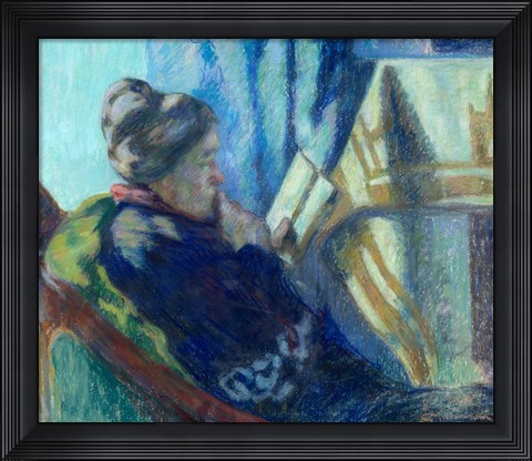 Framed Reading Print