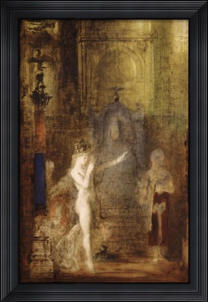 Framed Salome Dancing Before Herod Print