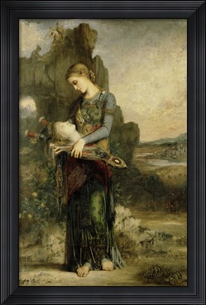 Framed Orpheus, 1865 Print
