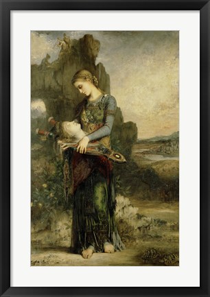 Framed Orpheus, 1865 Print