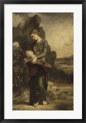 Framed Orpheus, 1865 Print