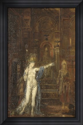 Framed Salome Dancing, 1876 Print