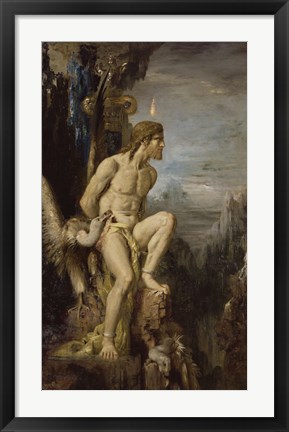 Framed Prometheus, 1868 Print