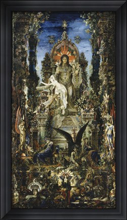 Framed Jupiter And Semele Print