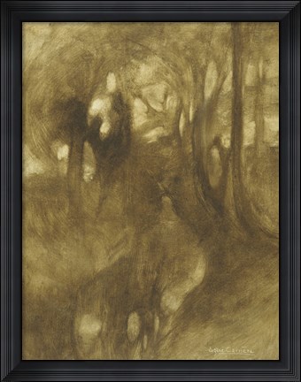 Framed In The Woods Print