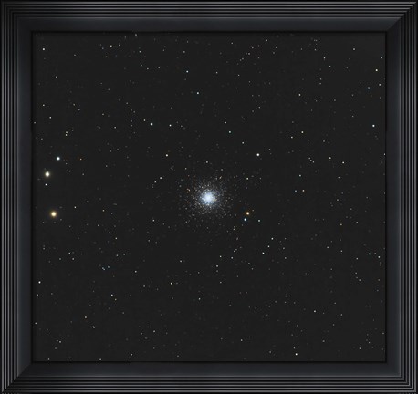 Framed Messier 53, globular cluster in the Coma Berenices Constellation Print