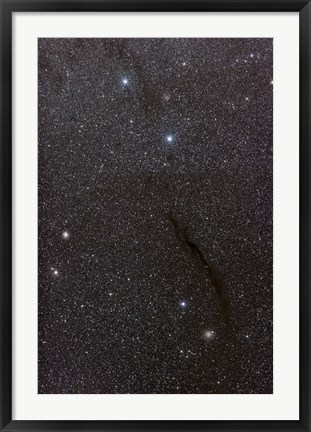 Framed Dark Doodad Nebula in the southern Constellation Musca Print