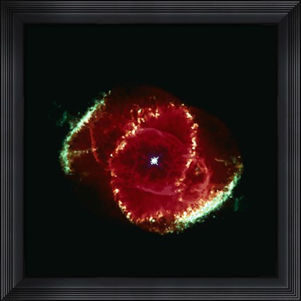 Framed Cats Eye Nebula Print