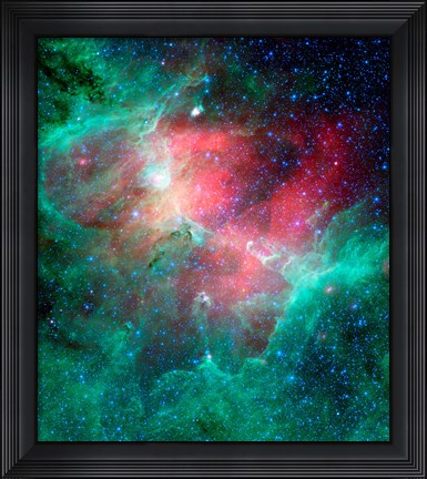 Framed Eagle Nebula III Print
