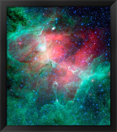 Framed Eagle Nebula III Print