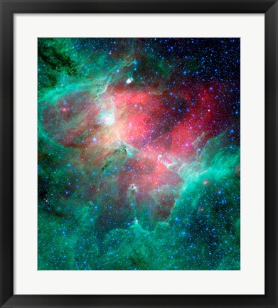 Framed Eagle Nebula III Print