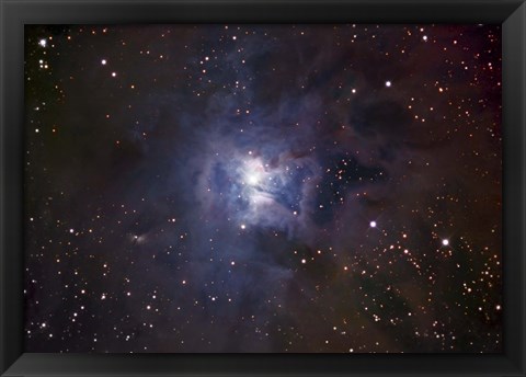 Framed Iris Nebula Print