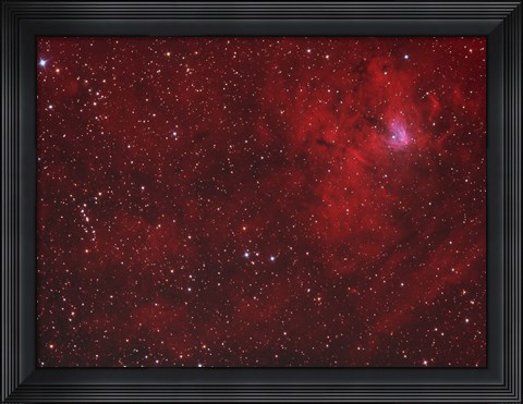 Framed Emission Nebula iin Perseus Print