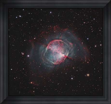 Framed Dumbbell Nebula I Print