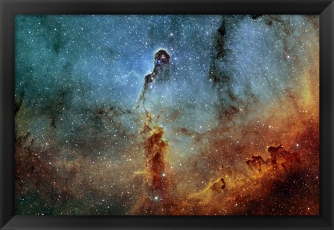 Framed Elephant Trunk Nebula II Print