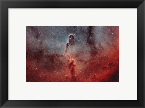 Framed Elephant Trunk Nebula I Print