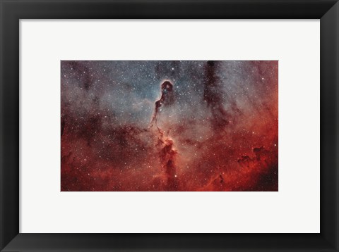 Framed Elephant Trunk Nebula I Print