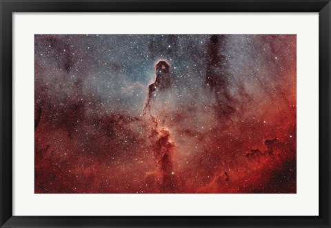 Framed Elephant Trunk Nebula I Print