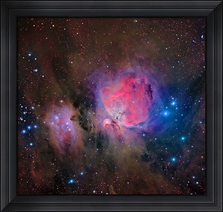 Framed Messier 42, the Orion Nebula II Print