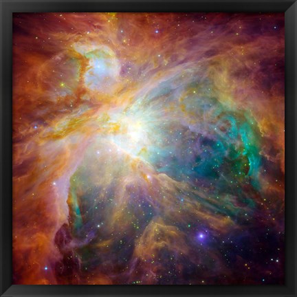 Framed Orion Nebula III Print