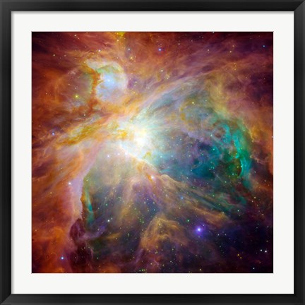 Framed Orion Nebula III Print