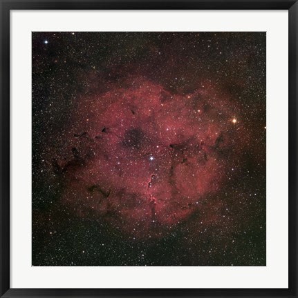 Framed large IC 1396 emission Nebula complex Print