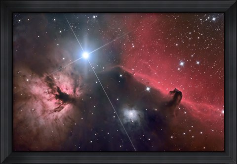 Framed Horsehead Nebula Print