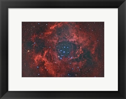 Framed Rosette Nebula I Print