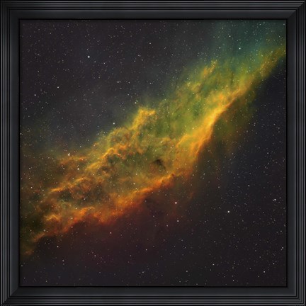Framed California Nebula III Print